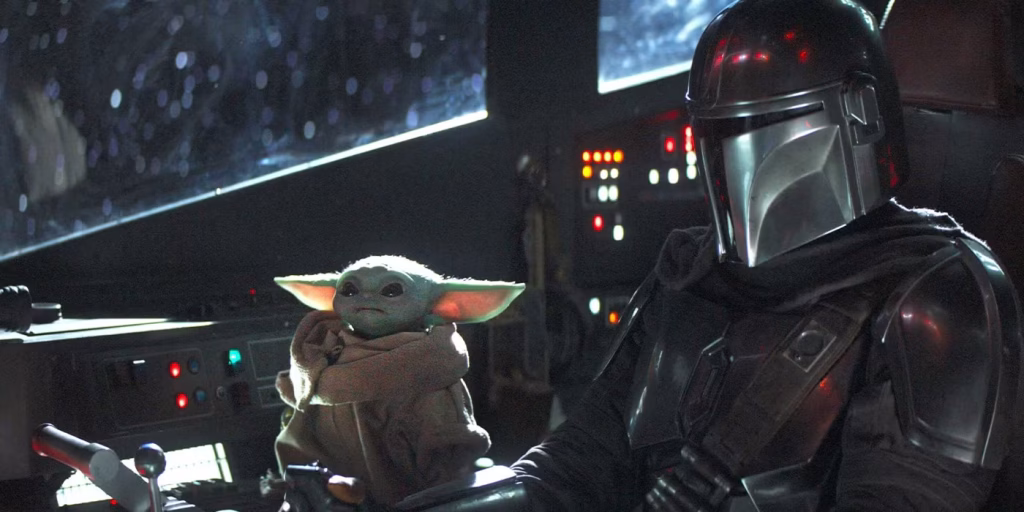 mandalorian-sanctuary-grogu-and-mando-ship